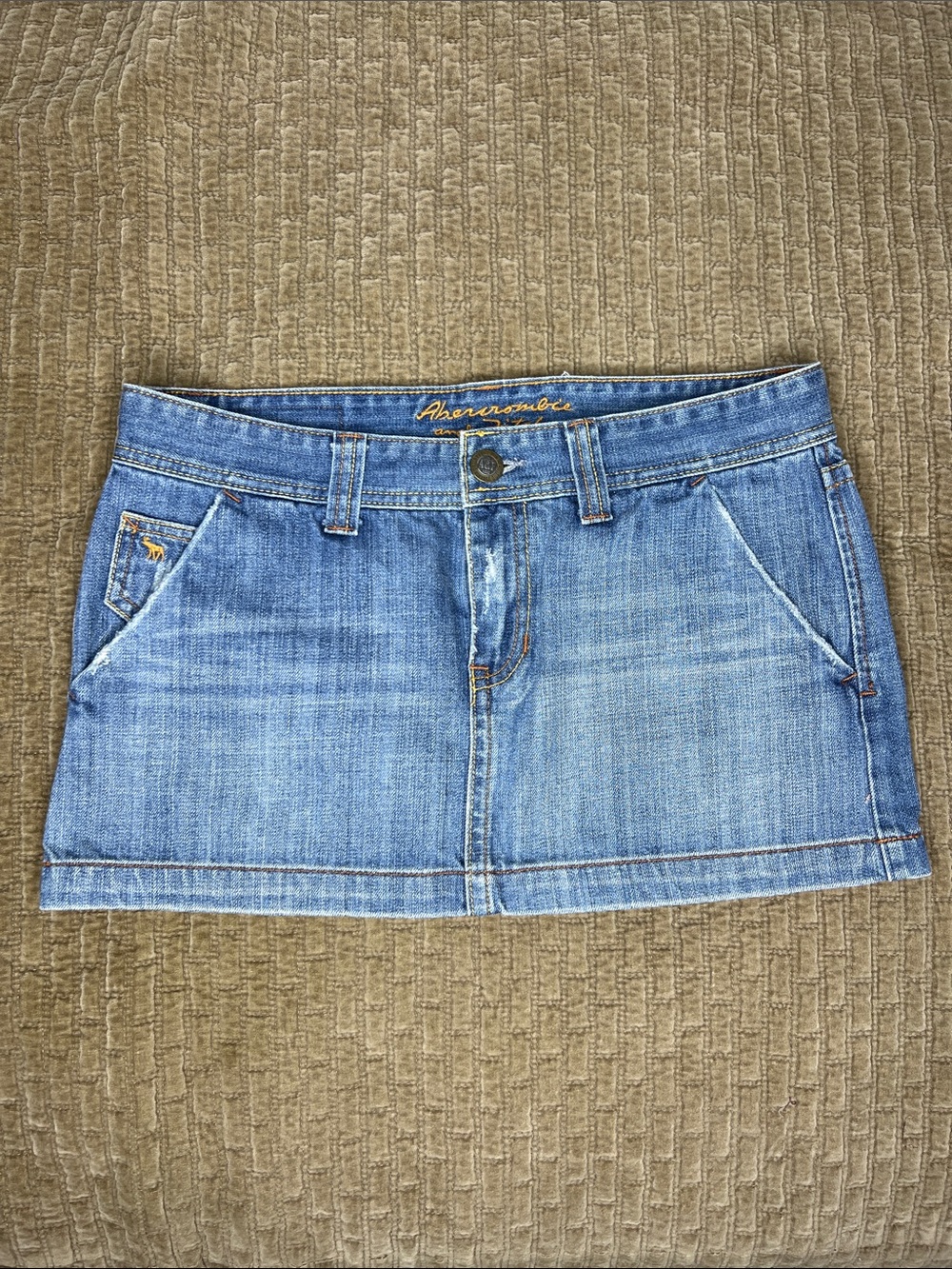 Abercrombie & Fitch Blue Denim Mini Skirt size 6